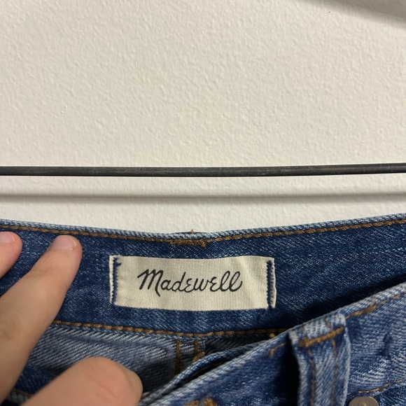 Maxwell Rigid Denim A Line Jean Skirt - Picture 3 of 4